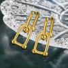 Personalized Horseshoe Ear Clip Female Ins Personalized Cold Style Star Same Style All-Matching Detachable Short U-Shaped Earrings Earrings