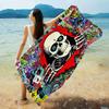Classic P-Powell P-Peralta Logo Microfiber Printed Beach Towel Mountain Yoga Beach Swimming Running Absorbent Soft Towel