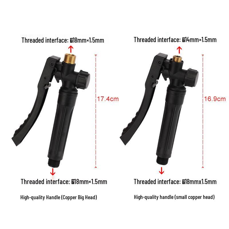 Copper Joint Handle Sprayer Switch - Agricultural Plastic Power Sprayer Accessory
