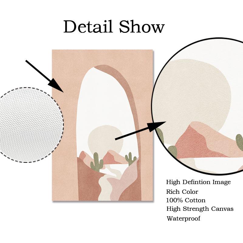 Pictură abstractă de artă de perete Soarele Boho Postere și imprimeuri Față de flori Imprimare pe pânză Femeie nudă Poze de perete pentru decor viu