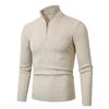Autumn and Winter New Men's Semi-zipper Thermal Sweater Fashionable Stand-up Collar Men's Knitting