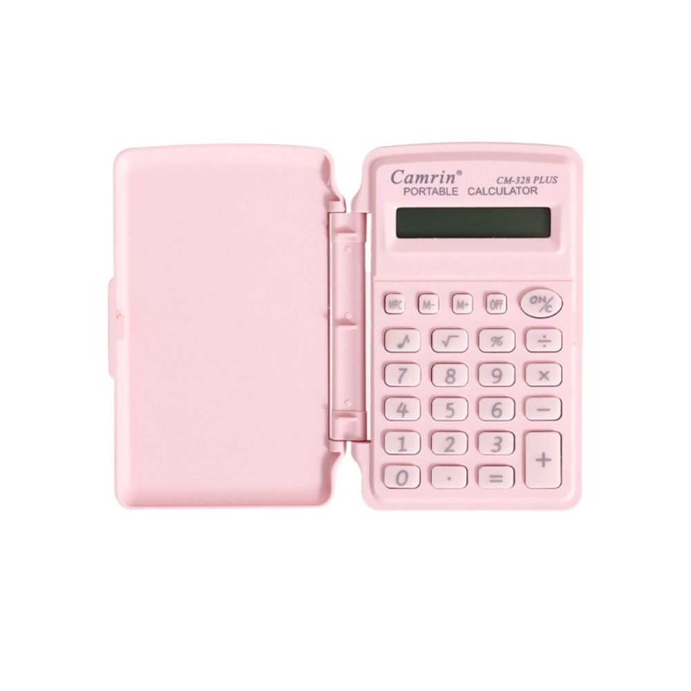 Lightweight Student Stationery 8 Digits School Supplies New Mini Flip Calculator Student