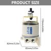 R12T Kraftstoff-/Wasserabscheiderfilter Motor Marine SPIN-ON R12T Filter Ersetzt S3240 120AT NPT ZG1/4-19 Komplette Baugruppe