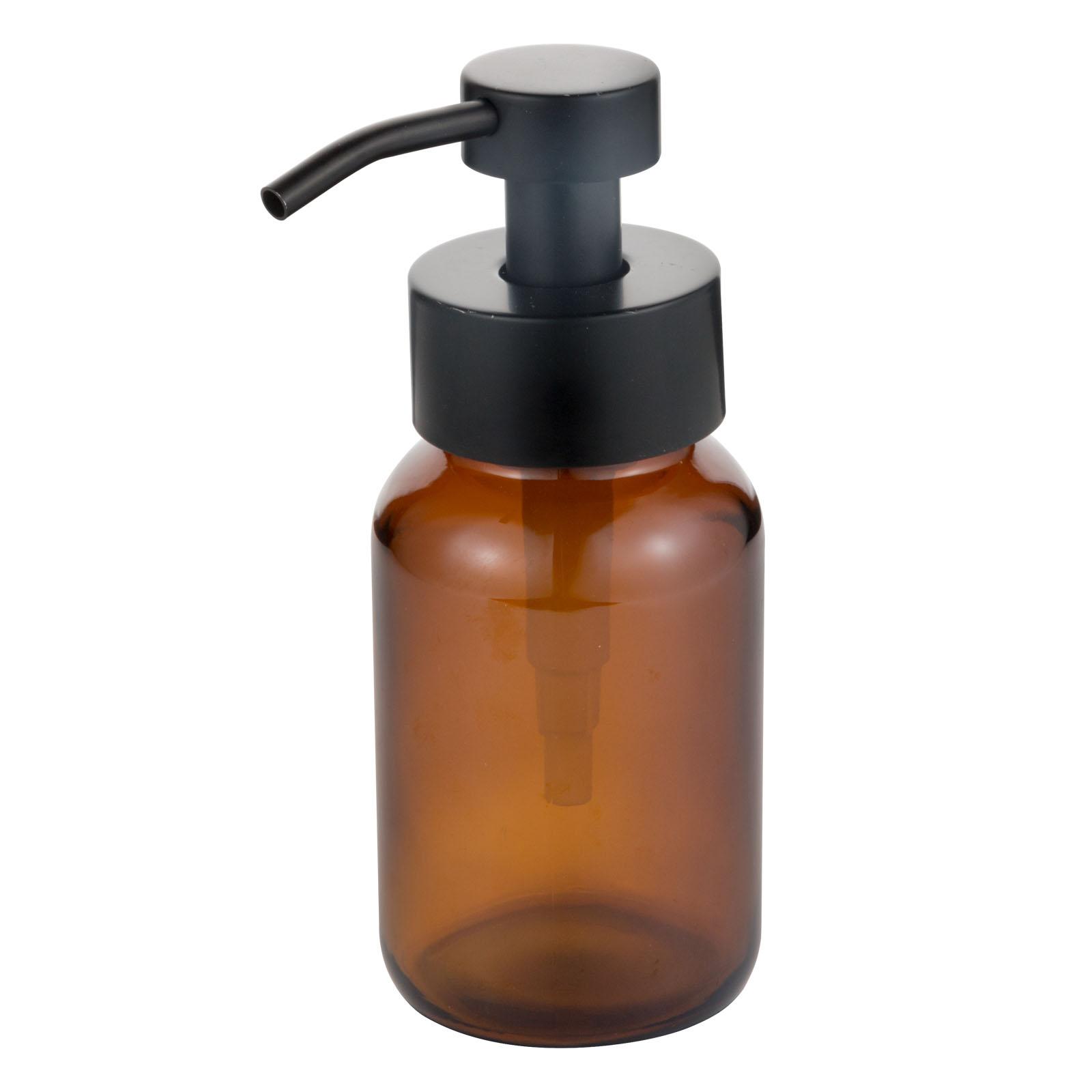 High Quality Frosted Amber Glass Bottle for Hand Liquid Wash Fast Shipping Hot Popular Bathroom Direct China Manufacturer чёрный