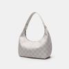 Borsa Sottobraccio a Quadri Bianchi e Neri Borsa a Mano Mini Texture Stile Straniero Borsa a Scacchiera da Donna