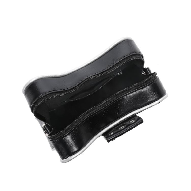 PU Leather Crossbody Bag in Guitar Shape Student Shoulder Bags Adjustable Strap for School Rehearsals and Performances