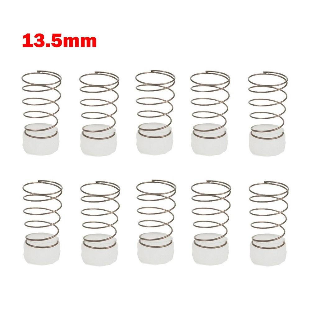 Portable Practical High Quality Pads Spring Spring Replacement Rubber Seal Seal Pads Spring 10 Sets 28 X 13.5mm