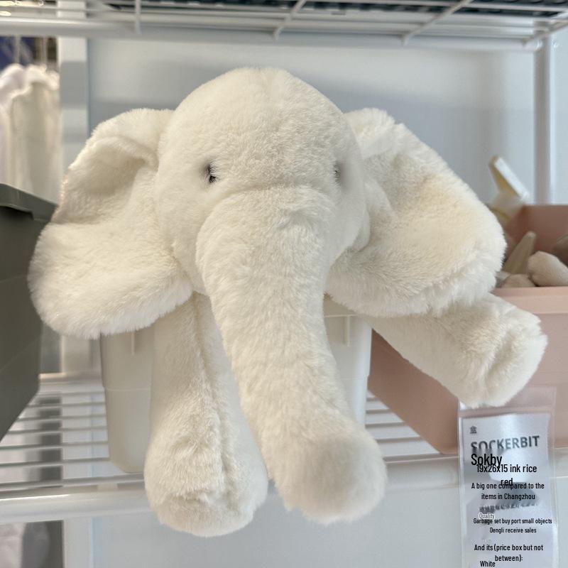 Nordic Soft Elephant Plush Toy - Comforting Companion for Children