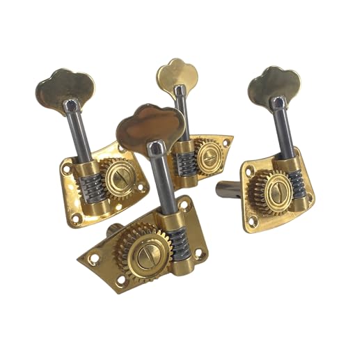 Yinfente Full Size Cello Parts with Metal Body, Machine Heads, String Winder, DIY Tuners, Easy Adjustment