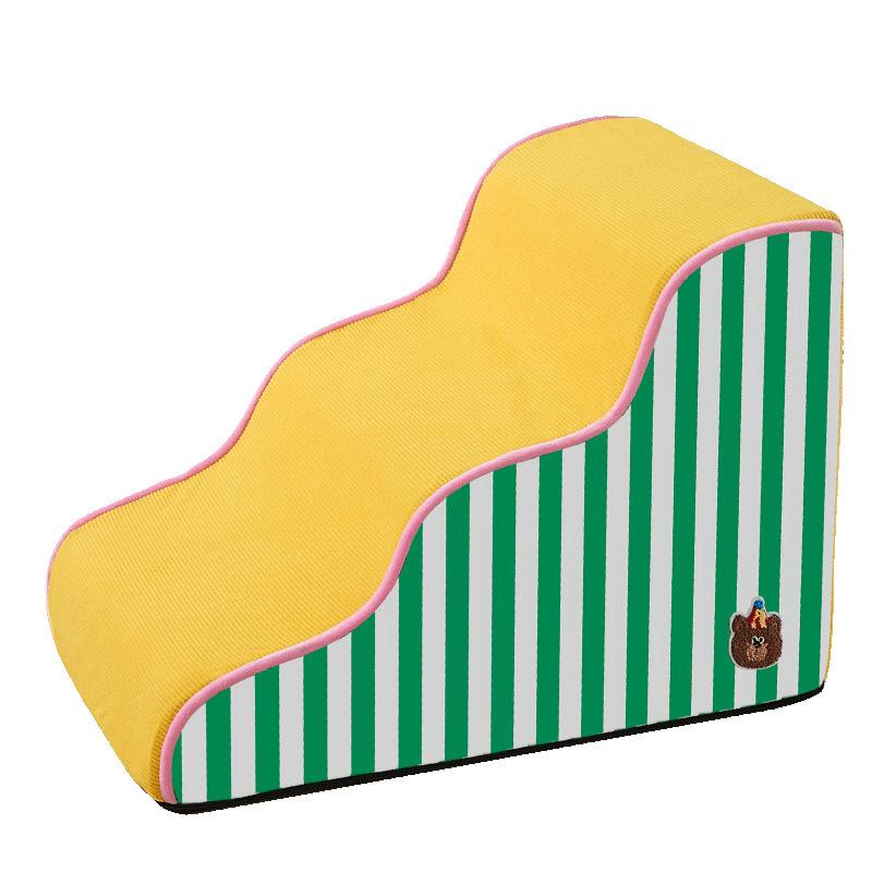 Pet Stairs Wave Dog Climbing Slopes Elderly Dog Home Small Dogs Multi Step Pedals Pet Ramp for Small Dogs