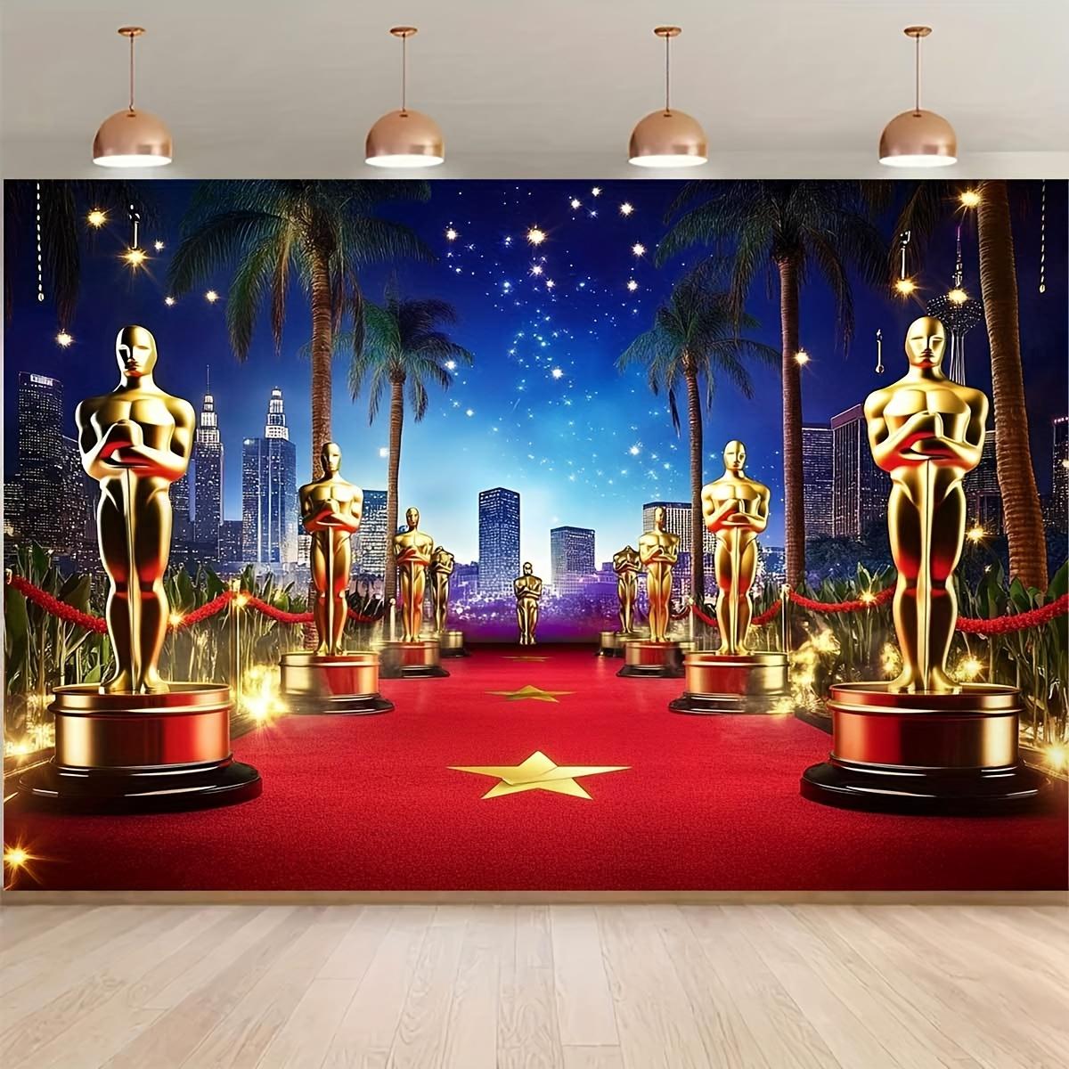 1PC photography background banner star-studded Oscar red carpet theme background cloth photo photography background 100x150cm