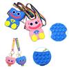 Sac bandoulière Playtime Poppy Huggy Wuggy Kissy Missy Pop It avec porte-monnaie