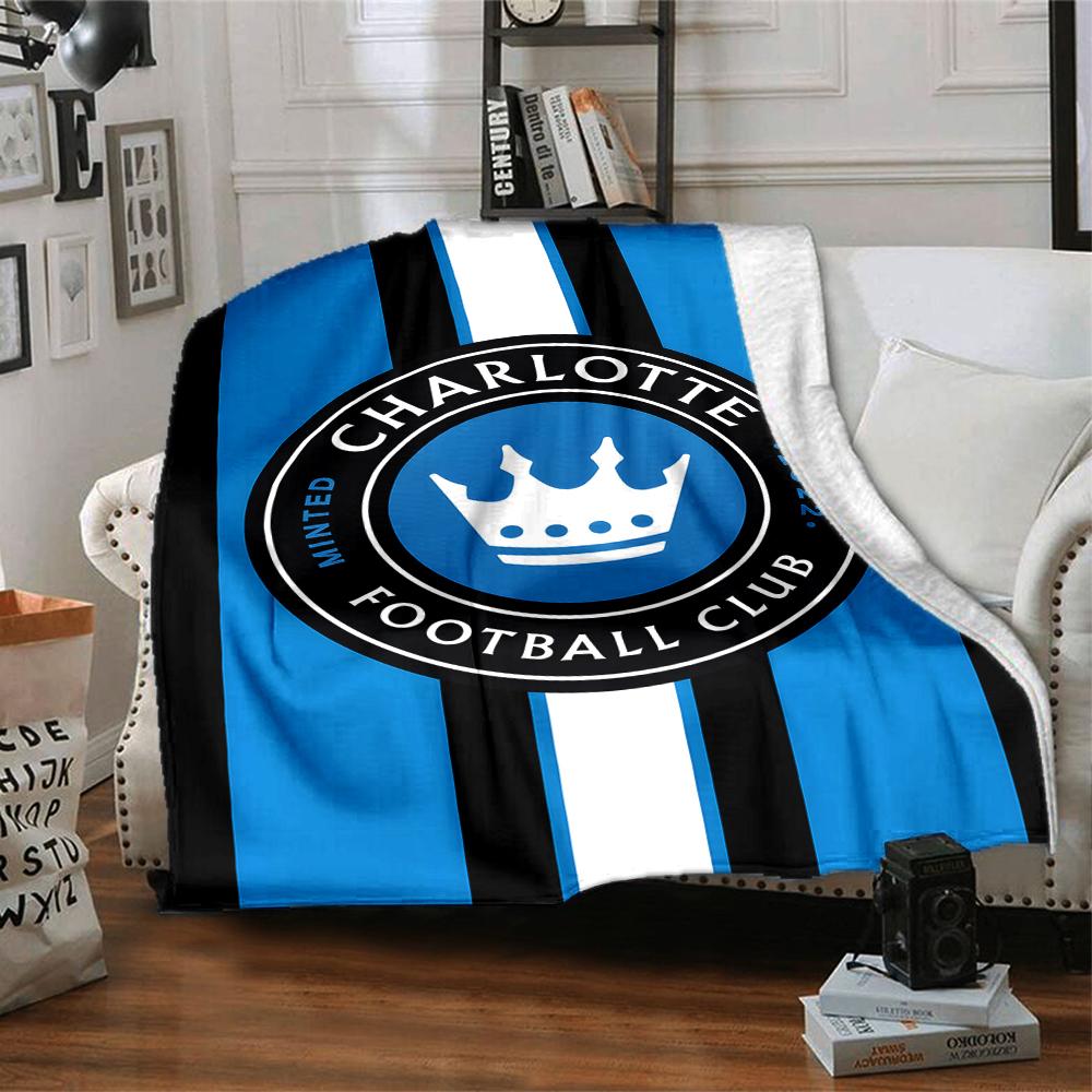 1pc Football Team (74) Blanket, Gift, for Men and Women, Soft Blanket, Good for Sofa Bed Couch Travel, Lightweight Flannel Blanket