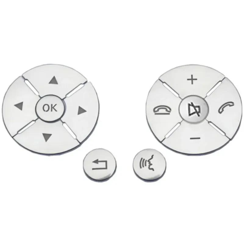 Autoteile Für Mercedes Benz C E S GLK Klasse W204 W212 W221 X204 Lenkradknopf Zierleiste Autoaufkleber Innenraumzubehör