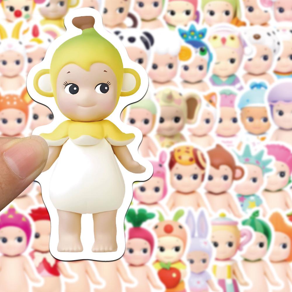 Waterproof Sonny Angle Cute Stickers For Kids 50 Pack Diy Craft And Decoration