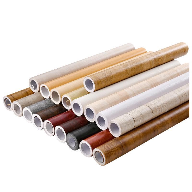 Tapet autoadeziv impermeabil cu aspect de lemn pentru birou, dulap și cabinet