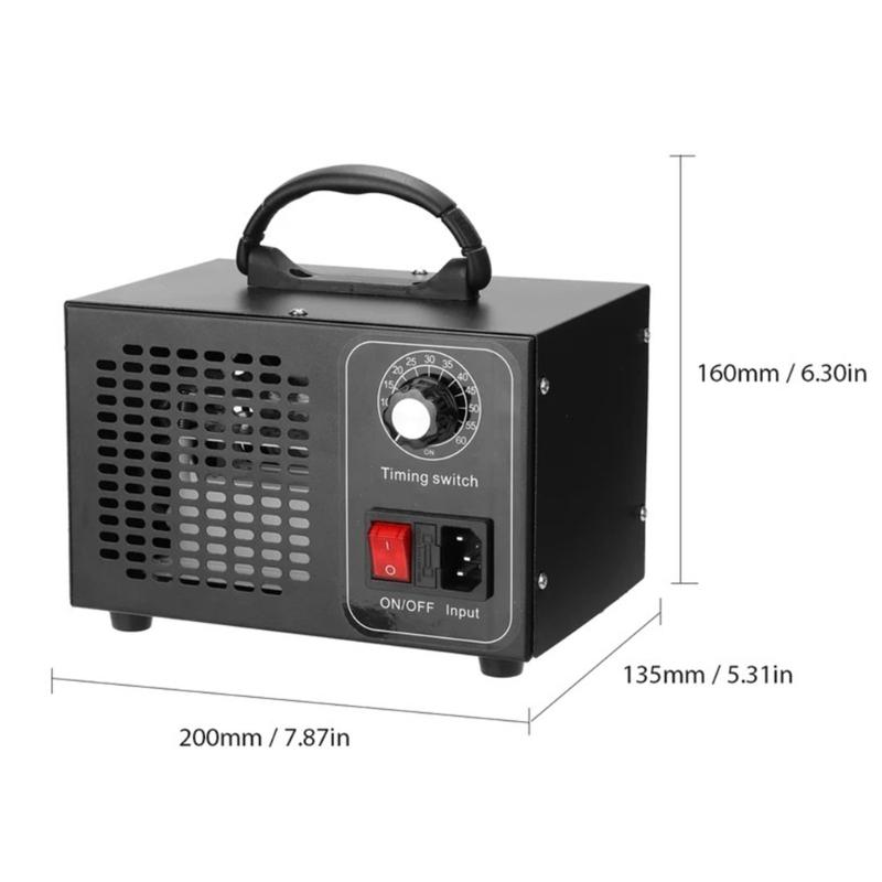 Generator ozonu 28000 mg Przemysłowy oczyszczacz powietrza O3 Dezodorant Generator ozonu o dużej wydajności Usuwanie zapachów