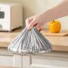 10/20/30/50Pcs Aluminum Foil Aluminum Foil Film Food Cover Thermal Insulation Films Bowls Dishes Elastic Sealing Cover