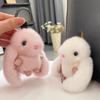 Cute Rabbit Keychain Synthetic Mink Fur Keychain Gift for Women