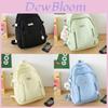 Girls Backpack With Silk Velvet Fabric For School Use
