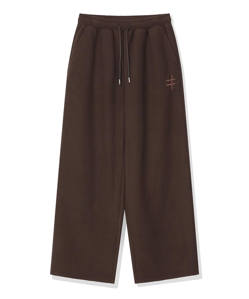 BEENTRILL Women'S Corduroy Fleece Sweatpants (Chocolate)
