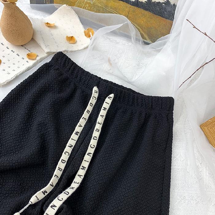 

Women s Spring/Autumn High Waist Wide-Leg Drape Pants 4XL - 165-185 kg