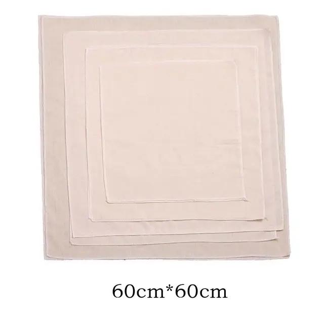 1Pc Absorbent Filter Cloth Square Locking Edge Beancurd Cloth Cheese Soybean Milk Filtration Edible Filter Gauze Steamer Mat