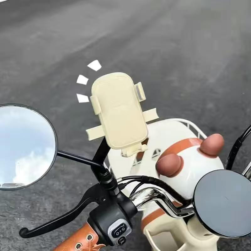 

Universal Shockproof Phone Holder for Electric Motorcycles - Perfect for Food Delivery Riders Handlebar Mount