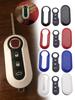 Okeytech 3 Pulsanti Telecomando Modificato a Scatto Guscio Chiave Auto in Silice Per Fiat 500 Panda Punto Bravo Copertura Lama Grezza Custodia Coprichiave