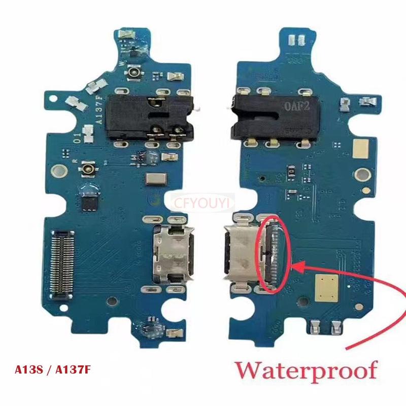 For Samsung A13 4G A135/ A13 5G A136 / A13S A137F Charging Board Module Ports USB Charger Port Jack Dock Connector Flex Cable
