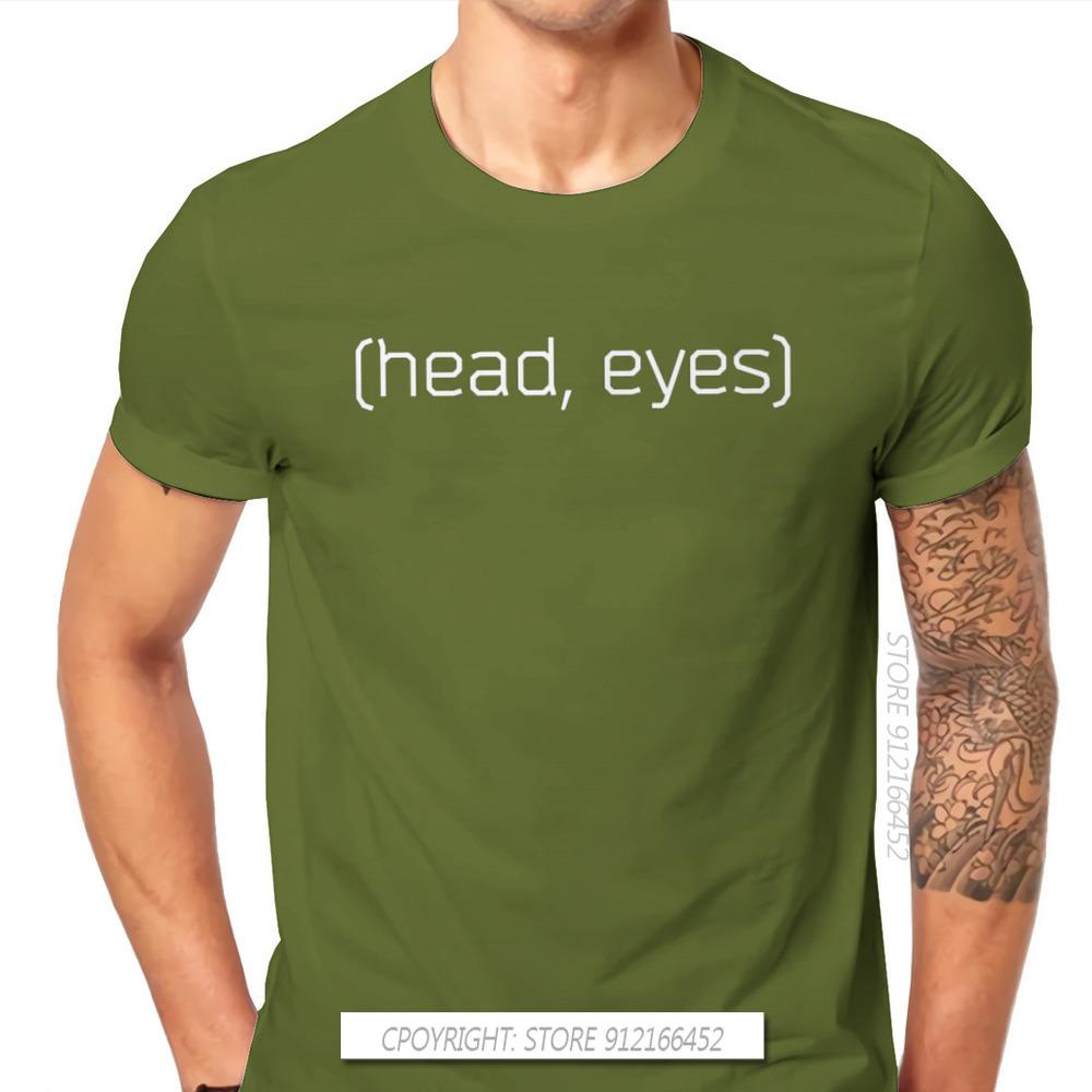 Escape From Tarkov Game Head Eyes Active T Shirt Vintage Graphic Summer Large Pure Cotton Men's Clothes Harajuku O-Neck TShirt