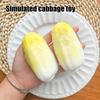 Fake Cabbage Stress Relief Toy, Anxiety Relieving Cabbage Squeeze Toy, Soft Stretchy Vegetable Fidget Toy, Portable Stress Ball Sensory Toy