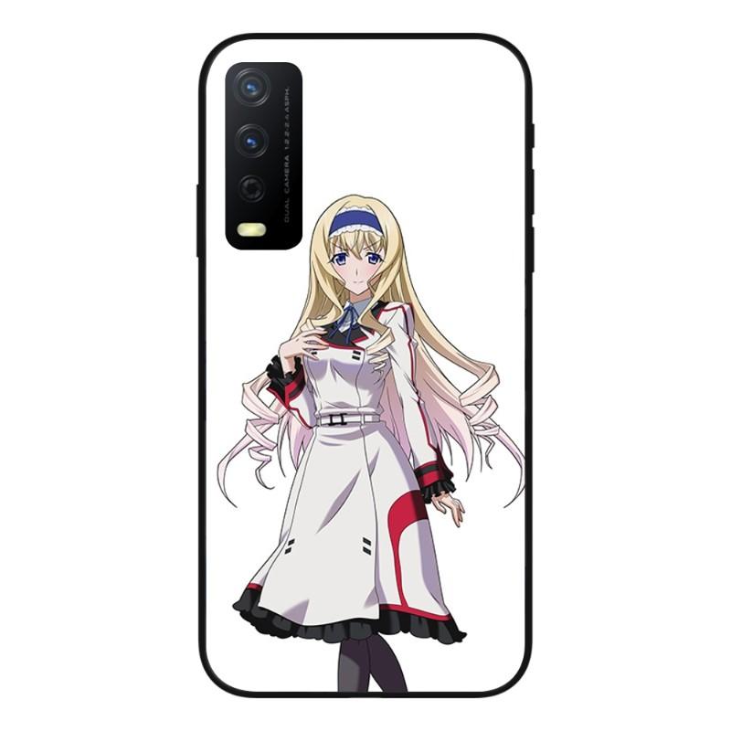 Girl Infinite Stratos Phone Case For VIVO Y95 Y93 Y31 Y20 V19 V17 V15 Pro X60 NEX Soft Black Phone Cover