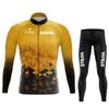 Men Women Cycling Jersey Set Quick Dry Mountain Bike Outfit Customizable Design Sportwear