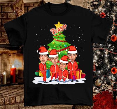 The Clash Christmas T-shirt Cotton For Men Women All Size S To 234XL ZL500