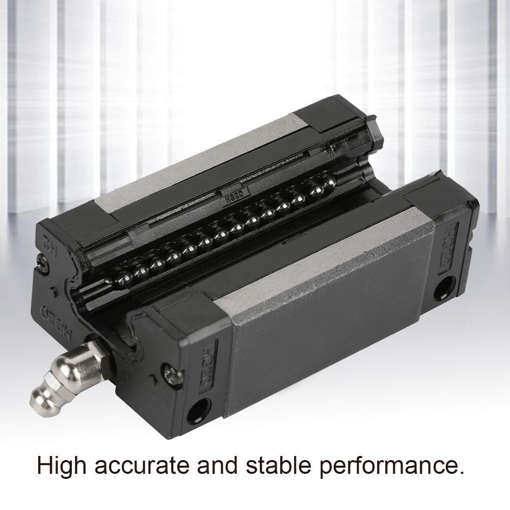 2 adet Ray Bloğu 20mm Ray Kılavuzu CNC için Taşıyıcı Kaydırıcı