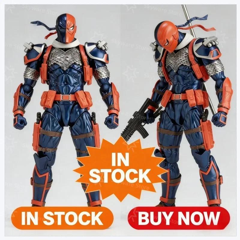 New Arrival Deathstroke 17cm Collectible Action Figure Yamaguchi Style Movable Joints Toy Desktop Decoration Gift