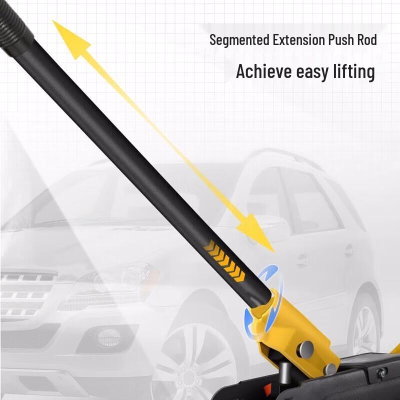 Deli 2-Ton Horizontal Hydraulic Jack