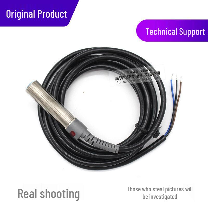 Taiwan RIKO PSC1202-N3 M12 Inductive Proximity Sensor, 4-Wire DC Switch