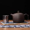1PCS 380ML Yixing purple clay teapot solid color Chinese retro filter tea pot Tradition Tea ceremony accessories