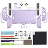 eXtremeRate DIY Replacement Shell Buttons for Nintendo Switch Custom Console Back Plate Controller Faceplate Decoration Strip with ABXY Directional