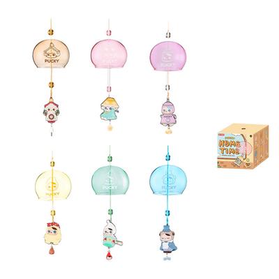 POP MART Pucky Elf Home Time Collection, Bellflower Charm Mystery Boxes Single Mystery Box/Full Box 6 Pcs