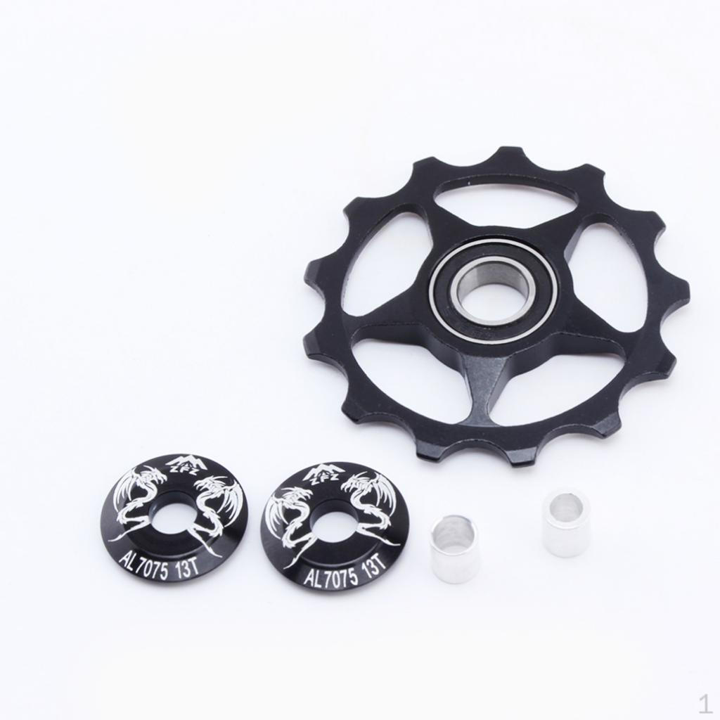 Jockey Wheel Rear чёрный