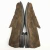 Made In England CYRILLUS Handmade Suede Loafers Moccasins Brown Size 42 26.5(USED)