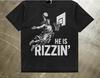 Jesus Basketball Unisex Shirt, Er hat Rizz' Lustiges Christliches T-Shirt