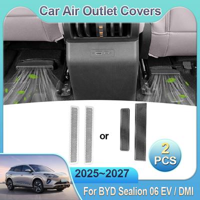 Capace pentru Guri de Ventilație pentru BYD Sealion 06 2025~2027 Sea Lion 06 EV DM-i Accesorii pentru Gura de Ventilație Aer Condiționat Sub Scaunul din Spate