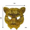 Golden Tiger Leopard Animal Mask for Halloween Party & Dance Performance