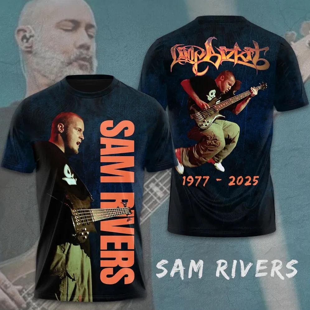 Sam Rivers 1977-2025 Thank You For The Memories  Full Size S-5XL Unisex T-Shirt XXL