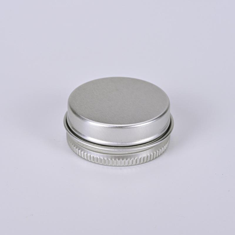 Scatola in Alluminio per Crema Cosmetica da 15g, 40x18mm, 15ml - Ideale per Balsamo Labbra e Crema Mani