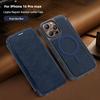 Magnetic Charging Flip Leather Case for Apple iPhone Pro Max (17/16/15/14) - Full Coverage & Anti-Theft